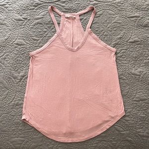 It’s a Beautiful Day to Leave Me Alone pink tank size M